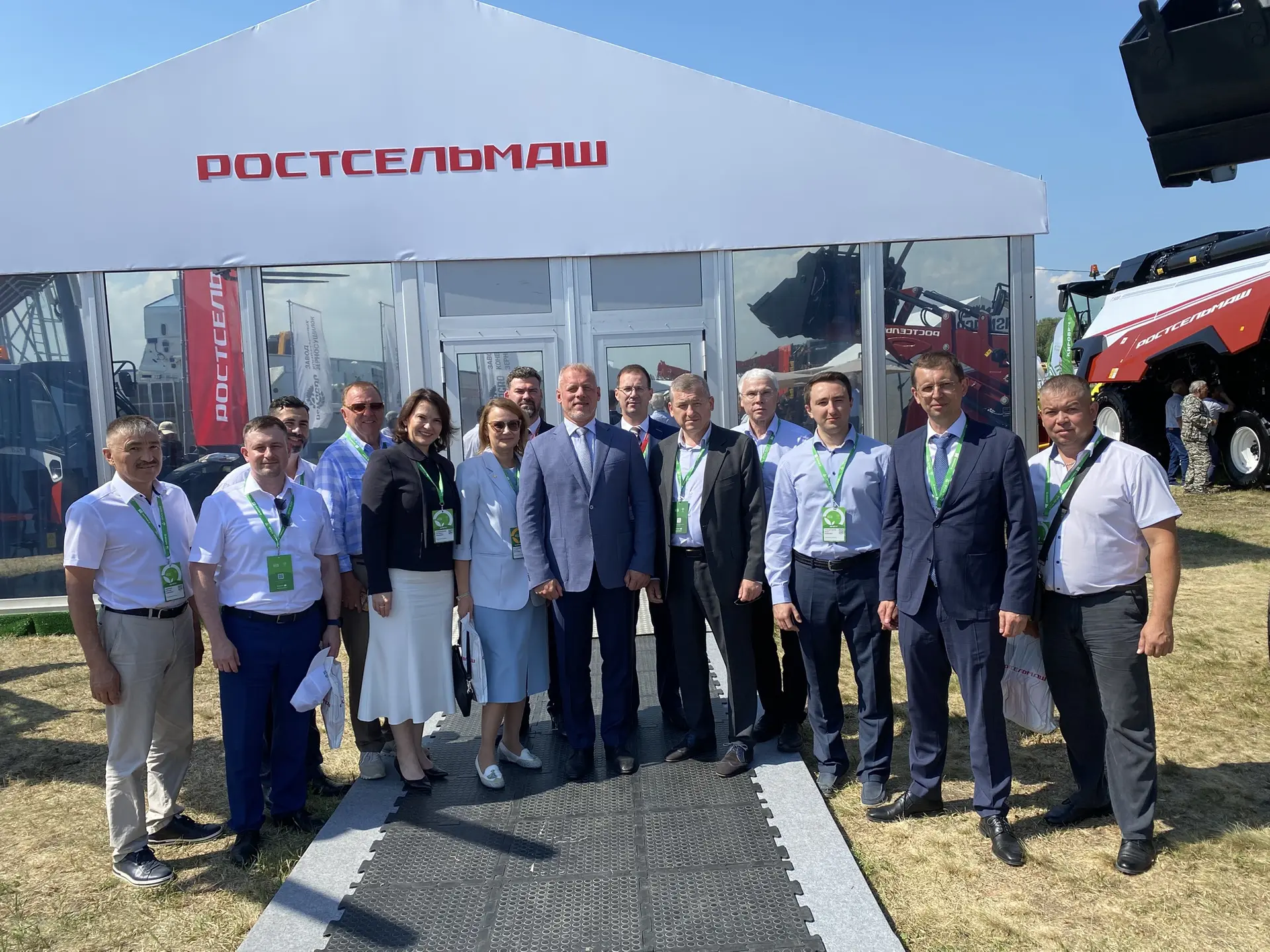 Делегация Тюменской области на "Всероссийском дне поля 2026"
